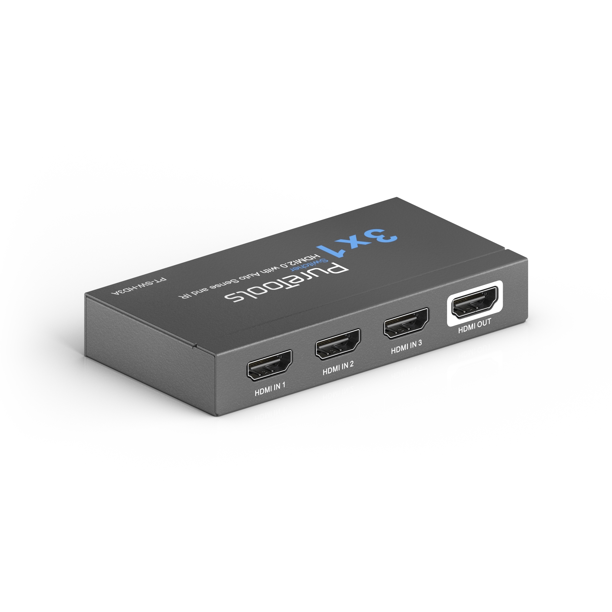 Коммутатор PureLink PT-SW-HD3A (HDMI 3x1), 4K(60Hz 4:4:4), Auto-Switching, IR